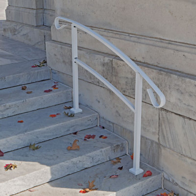 Handirail 4-Step Aluminum Rail Kit