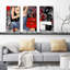 Soho par Jodi - 3 pièces, reproduction d'art sur toile tendue-241205692