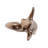 Tashenna Antique Brass Ceramic Chipmunk Sculpture