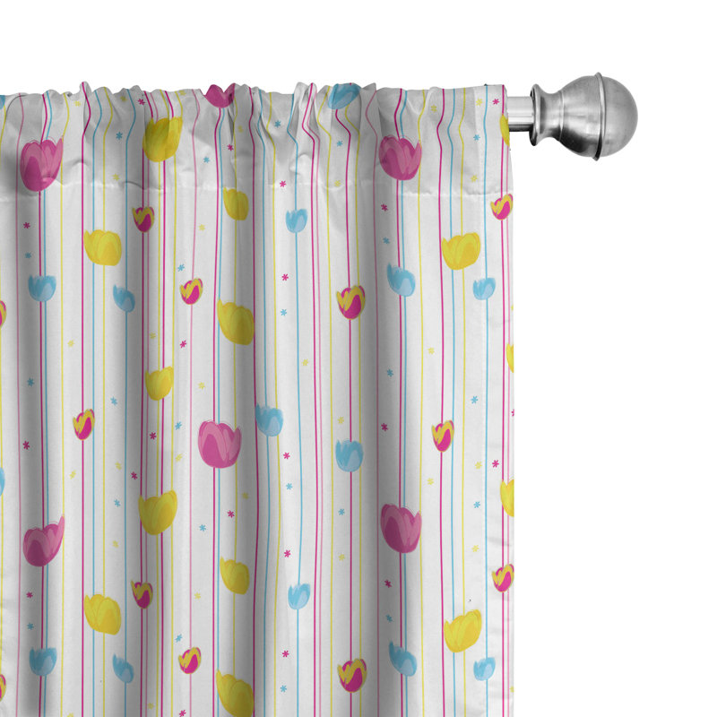 Room Darkening Curtain Pair, 28" x 95"