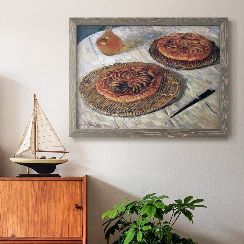 " The Galettes, 1882 ", 22" H x 32" W x 1.5" D, Gray