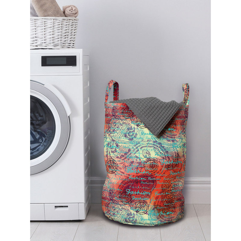 Fabric Laundry Bag with Handles