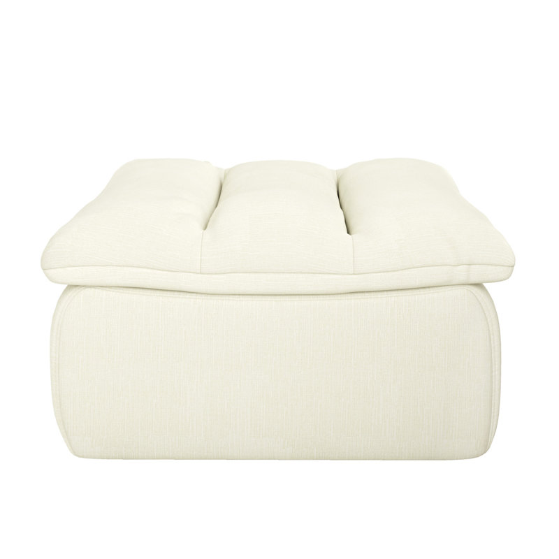 Canapé Lazy Floor, fauteuil moderne sans accoudoirs et sans dossier, canapé-sac d'appoint confortable, convient au salon, bureau, beige