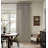 Thick Linen Fabric Memory Trained Pinch Pleated Solid Farmhouse Semi Sheer Curtain 2 Panels-1708167239-1708167244