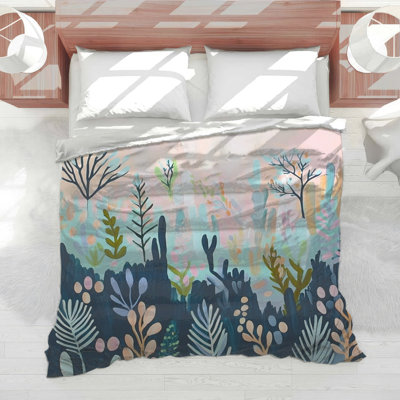 Botanical Bedding Nature Comforter Bohemian Boho
