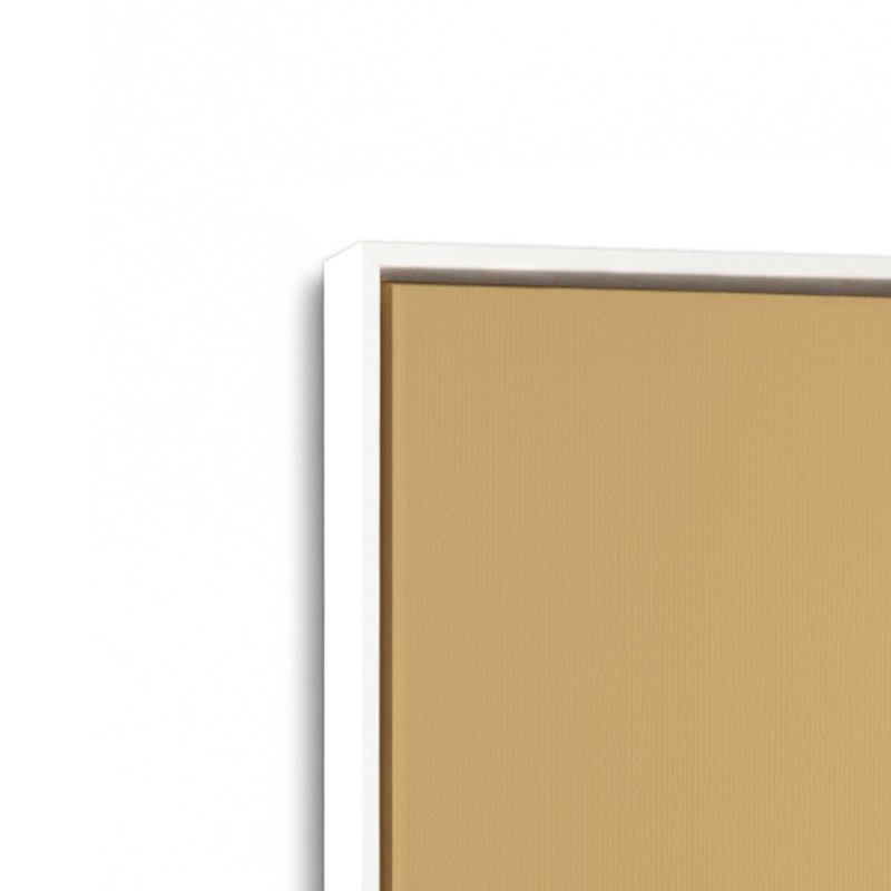 Cin Cin Canvas Print in a Frame, 18.75" H x 12.75" W, Opaque White