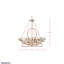 Luminaire suspendu inversé Ethereal Rose 6 Lt