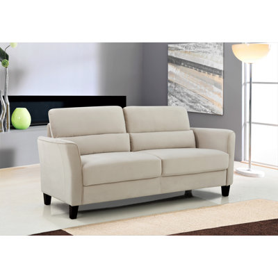 Adrielys 77.95" Velvet Flared Arm Sofa
