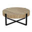 Table basse ronde, table basse cylindrique Handcraft