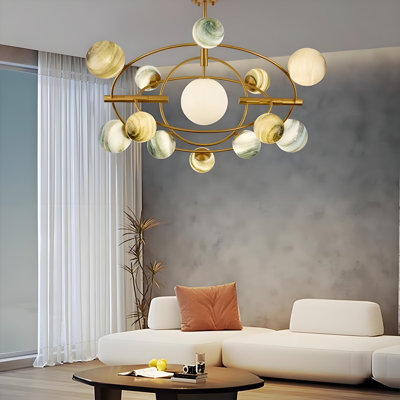 Luminaire suspendu en verre Luxury