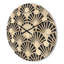 Horloge murale Art Deco Waves I-63892514