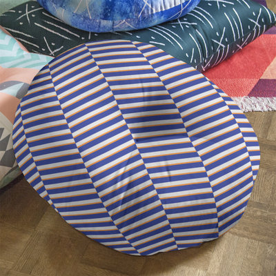 Coussin de sol à rayures fracturées