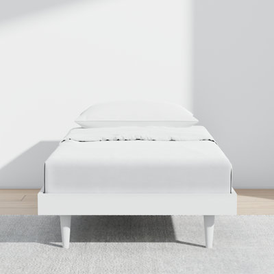 Wojcik Modern Wooden Bed Frame