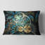 Coussin lombaire abstrait