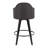 Capuano 26" Fixed-Height Counter Stool With Round Footrest - Set Of 2-1556472022