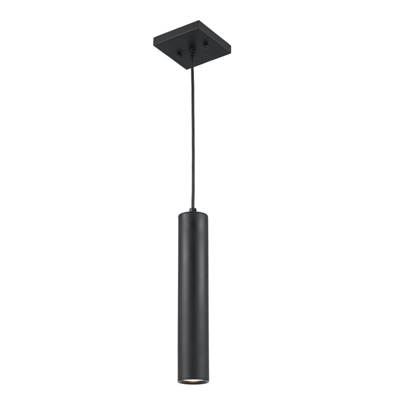Luminaire suspendu 1 lumière Lodi, Noir