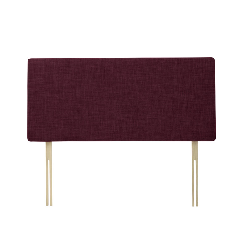 Altieri Upholstered Headboard, Single (3'), Plum
