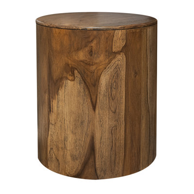Estien Solid Wood Enclosed End Table