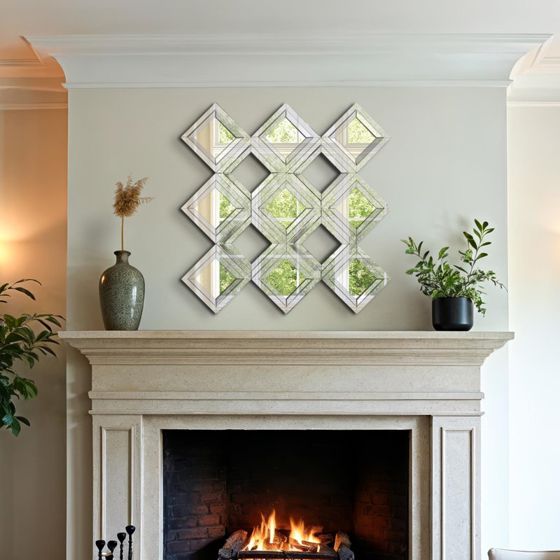 Rison Square Beveled Mirror