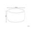 Esbon 50cm Wide Round Geometric Pouffe Ottoman