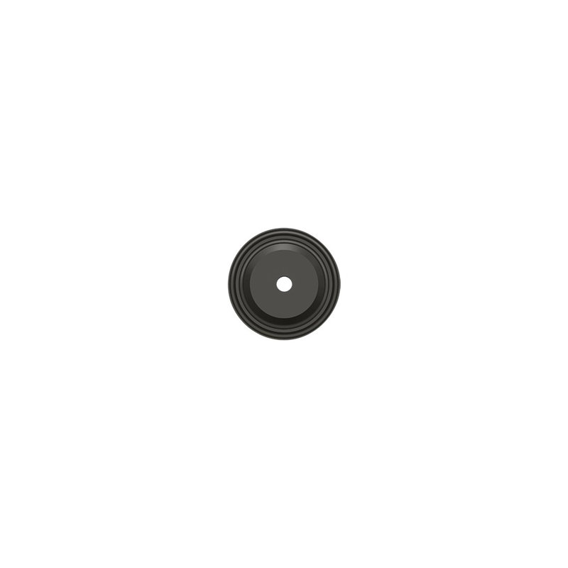 Metal Knob Backplate, Oil-Rubber Bronze