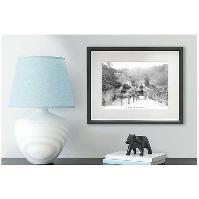 Chalford, The Village 1910 by Francis Frith - Single Picture Frame Print, 60cm H x 80cm W x 2.3cm D