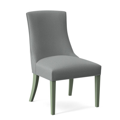 Tuxedo Slipper Dining Chair