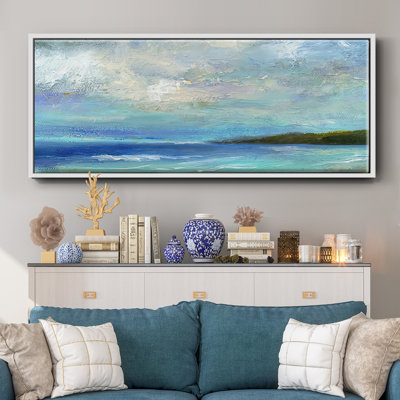 Island Inlet - toile encadrée
