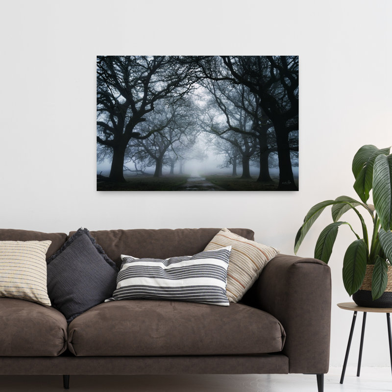 Art contemporain, paysage contemporain abstrait, art naturel, H 32 po x l 48 po