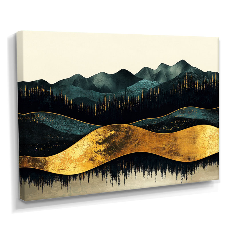 Rathbone - Landscapes Wall Art, H 12 po x l 20 po, Toile tendue, Ne s'applique pas