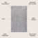 Asal Haze Solid Low-Pile Gray Rug