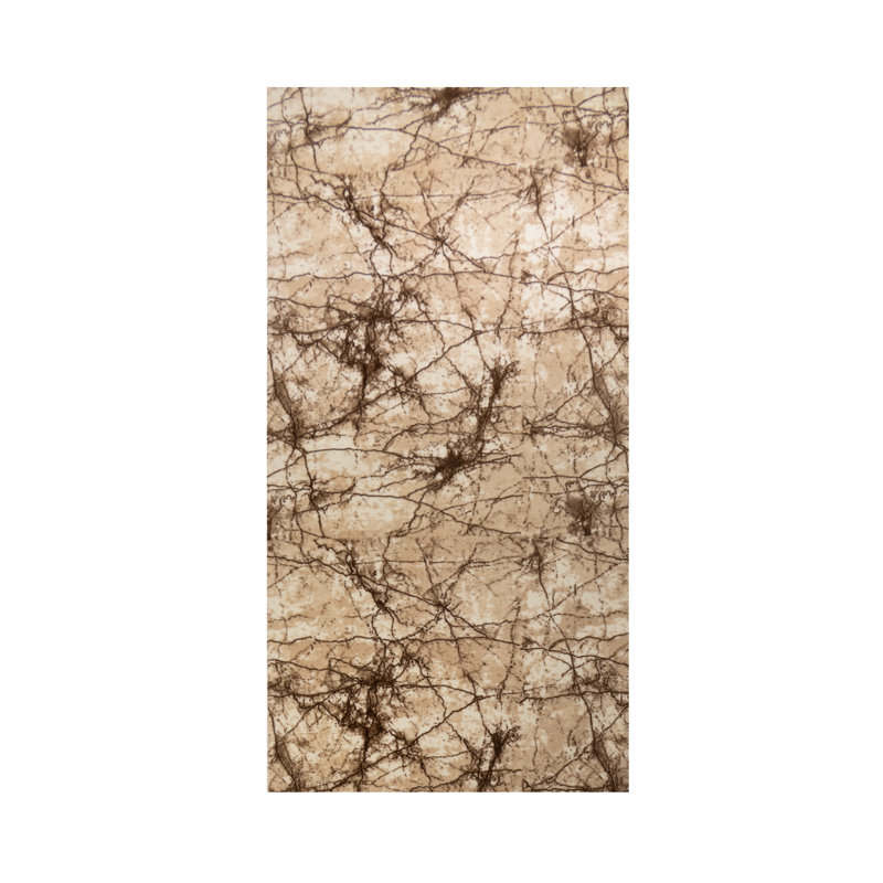 Tapis de couloir beige antidérapant sur mesure, Tapis de couloir 2 pi 7 po x 13 pi