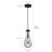 Raindrop Pendant Lights Kitchen Island Set Of Teardrop Hanging Light Fixtures Clear Solid Glass Pendant Light Modern Chandeliers For Dining Room Porch Corridor Living Room (1 Pack)-1044217447