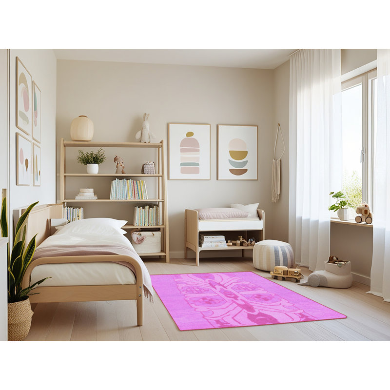 Tapis mauve Ulster, Rectangle 4 pi x 6 pi