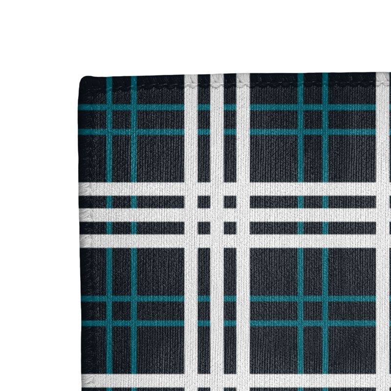 Plaid Indoor Rug, Rectangle 8' x 10'