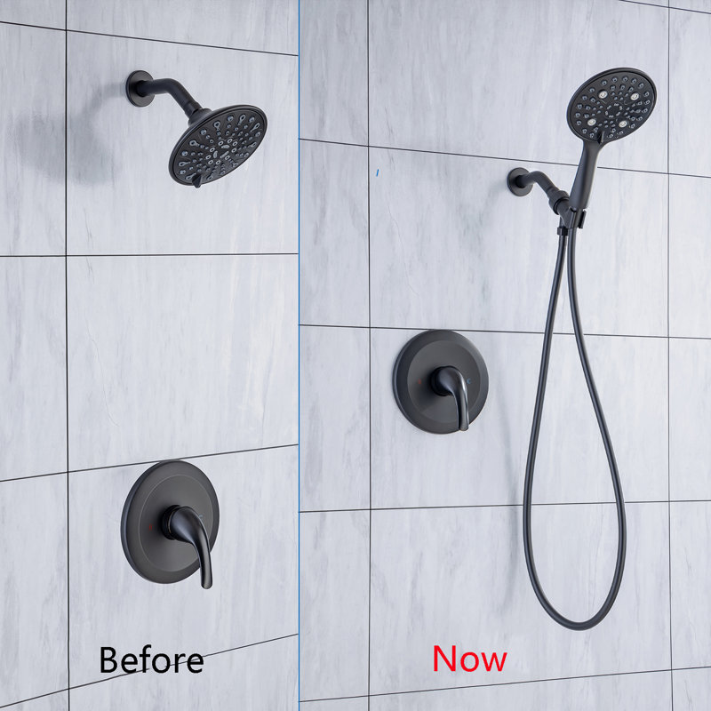 Handheld Shower Head 1.8 GPM GPM, Matte Black