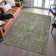 Premium Machine Washable Jamestown AMF1082 Damask Rug