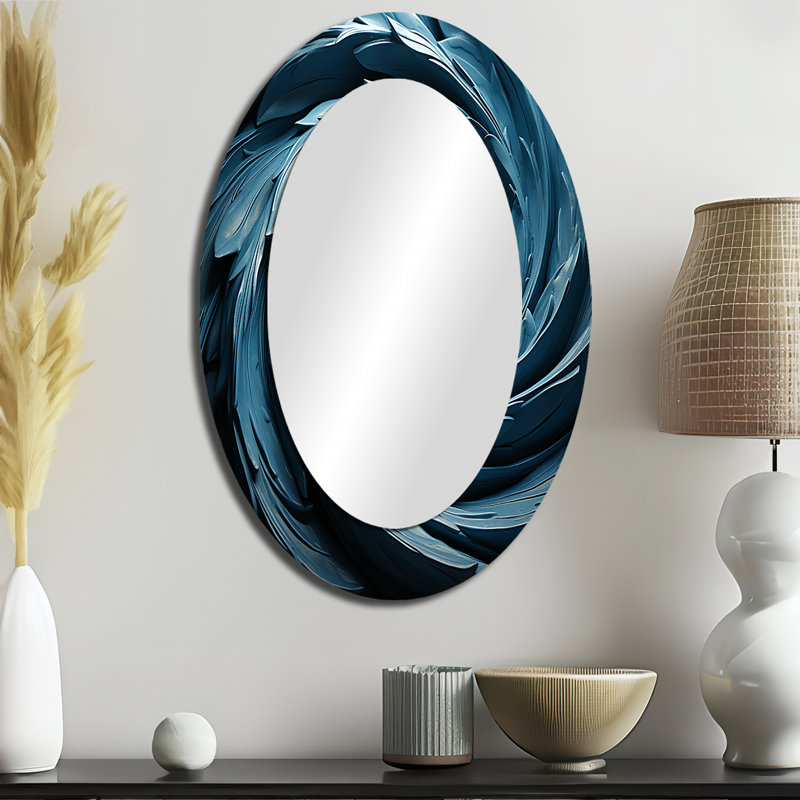 Miroir mural spiral Vortex I - Spiraling, 36 po x 24 po