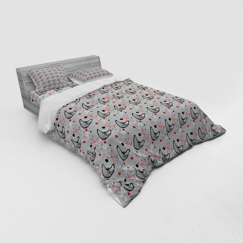 Ensemble de housse de couette, Housse de couette grand + 3 pièces supplémentair