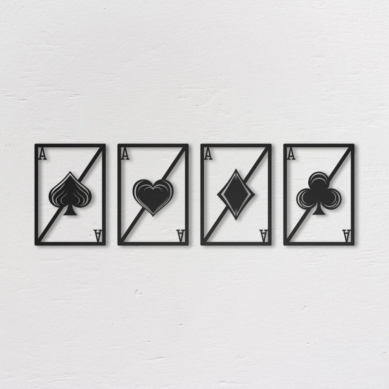 Handmade Entertainment Wall Decor on Metal