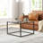 Bailei Glass Top Coffee Table-1191825696