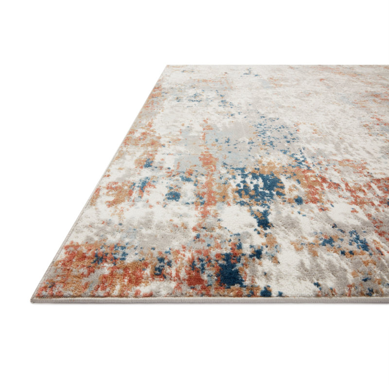 Mcglothin Abstract Indoor Rug, Rectangle 7'11" x 10'6"
