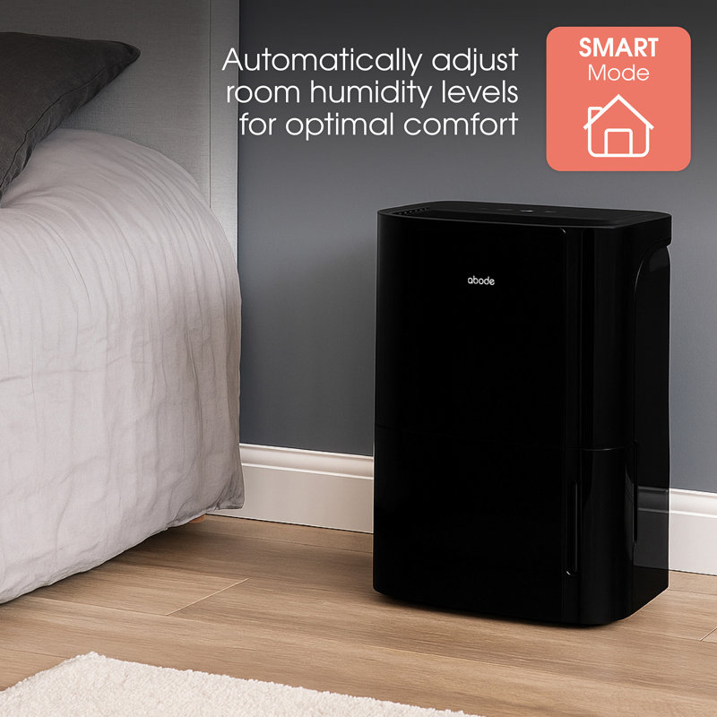 Abode ADH1601B, 16L Dehumidifier in Black