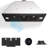 36 inch 800 CFM Convertible Insert Range Hood 4 Speed Quiet Black Stainless Steel Panel Push Button Control with LED Lights-123322386-123322388