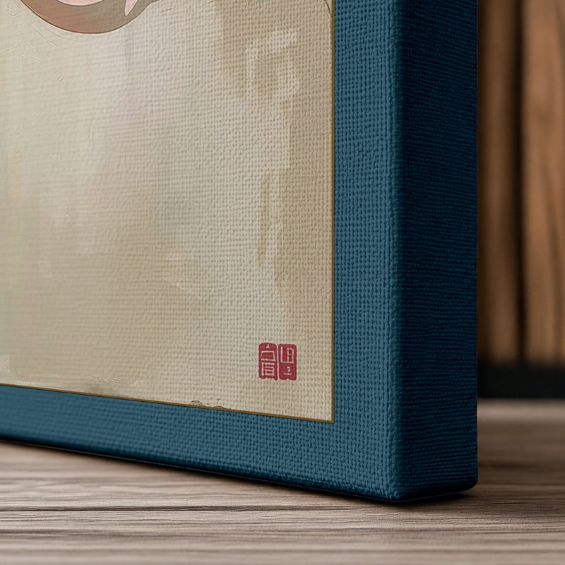 Print, 18x12 - 45.7 x 30.5 cm, Teal Border