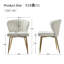 Daulton Modern Velvet Tub Chair with Channel Tufted Back and Metal Legs-1331461461