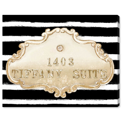 " Tiffany Suite Black " by Oliver Gal