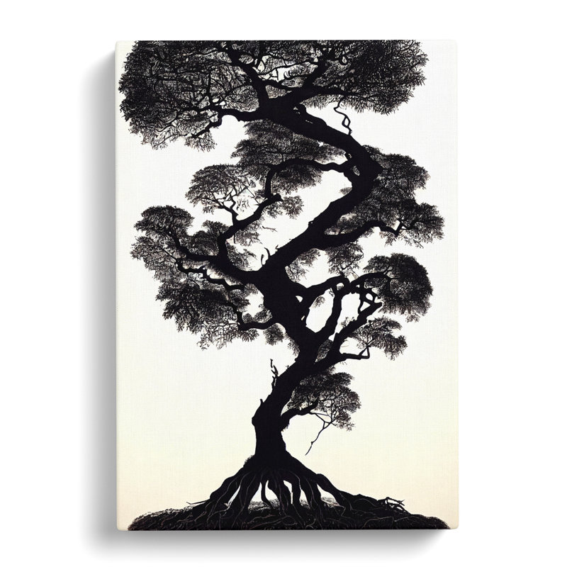 CAN-V0523-2552X Tree African - Wrapped Canvas Print, 50cm H x 35cm W x 3cm D