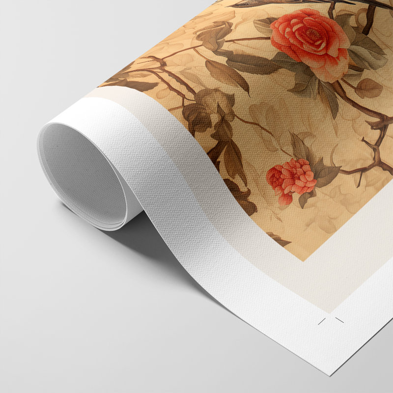 Série WG-MRRIS CCLxxxi - Impression sur toile seulement - NON-CADRE, H 27 po x l 18 po