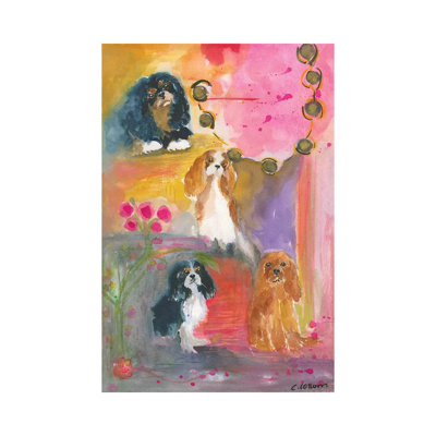 Always In The Middle by Connie Collum - Painting on Canvas